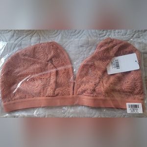 NWT Lively Terracotta Palm Lace Busty Bralette